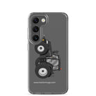 The Tractor Mugs Store Samsung Galaxy S23 Case IH 195 CVX Black | Clear Case for Samsung® Quality Farmers Merch