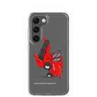 The Tractor Mugs Store Samsung Galaxy S23 Case IH Axial Flow 2188 Harvester | Clear Case for Samsung® Quality Farmers Merch