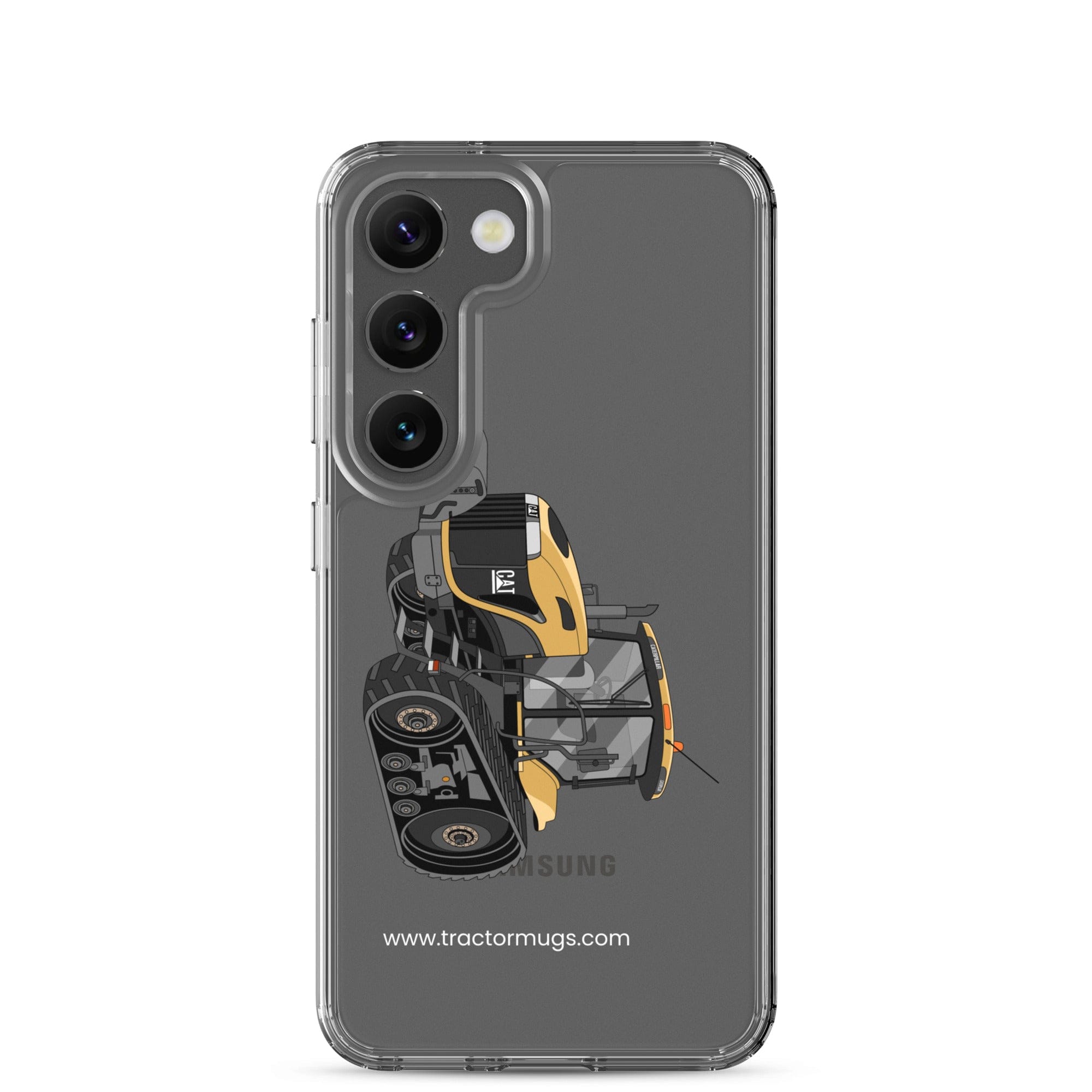 The Tractor Mugs Store Samsung Galaxy S23 Challenger NT765A Crawler | Clear Case for Samsung® Quality Farmers Merch