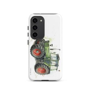 The Tractor Mugs Store Samsung Galaxy S23 Fendt 308 LSA 4WD Watercolor | Tough case for Samsung® Quality Farmers Merch