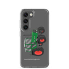 The Tractor Mugs Store Samsung Galaxy S23 Fendt Farmer TURBOMATIK 307 LSA  |  Clear Case for Samsung® Quality Farmers Merch