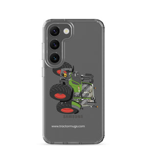 The Tractor Mugs Store Samsung Galaxy S23 Fendt Vario 313 | Clear Case for Samsung® Quality Farmers Merch