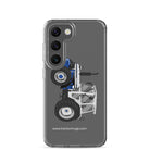 The Tractor Mugs Store Samsung Galaxy S23 Ford 7810 Jubilee Edition SilverTractor | Clear Case for Samsung® Quality Farmers Merch