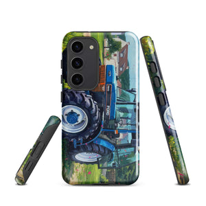 The Tractor Mugs Store Samsung Galaxy S23 Ford 7840 Splash Art | Tough case for Samsung® Quality Farmers Merch