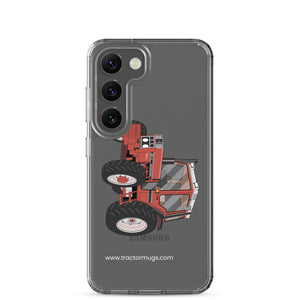 The Tractor Mugs Store Samsung Galaxy S23 International 885 XL 4WD | Clear Case for Samsung® Quality Farmers Merch