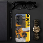 The Tractor Mugs Store Samsung Galaxy S23 JCB 3CX 4x4x4 Brochure | Tough case for Samsung® Quality Farmers Merch