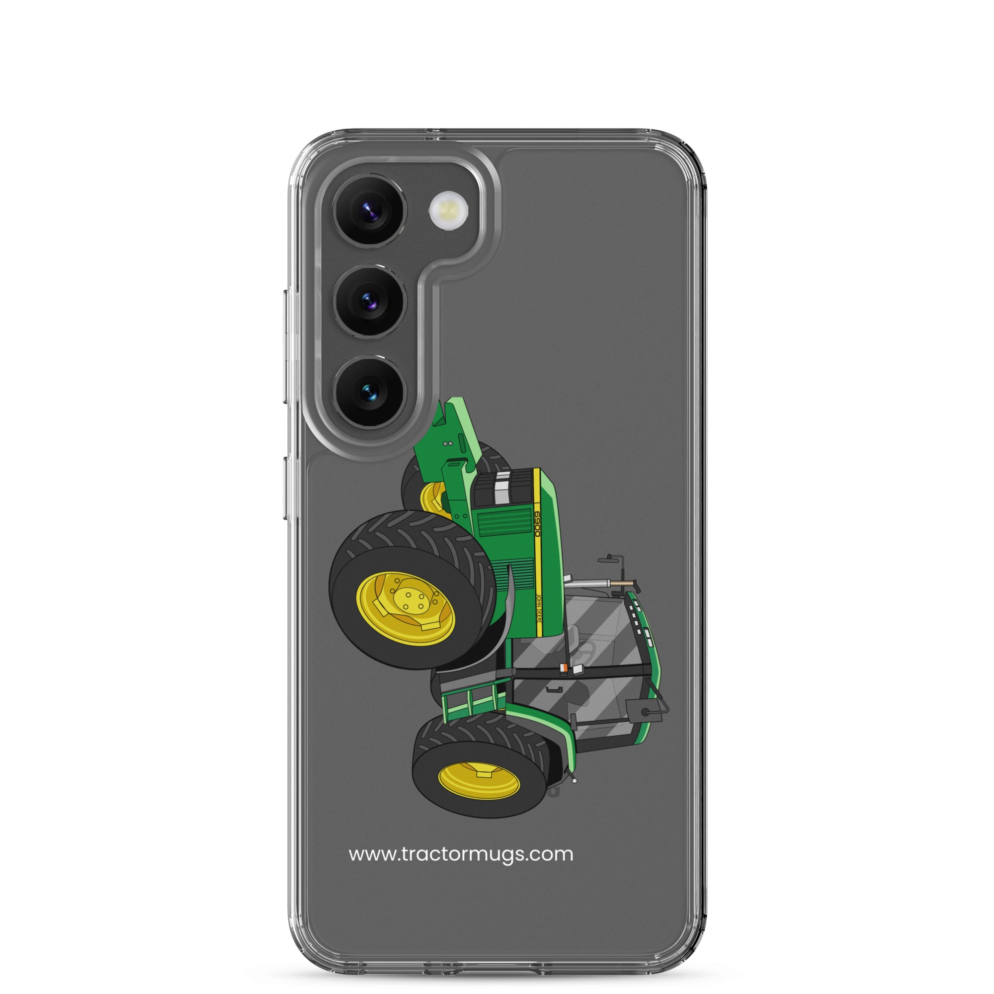 The Tractor Mugs Store Samsung Galaxy S23 John Deere 6900  | Clear Case for Samsung® Quality Farmers Merch