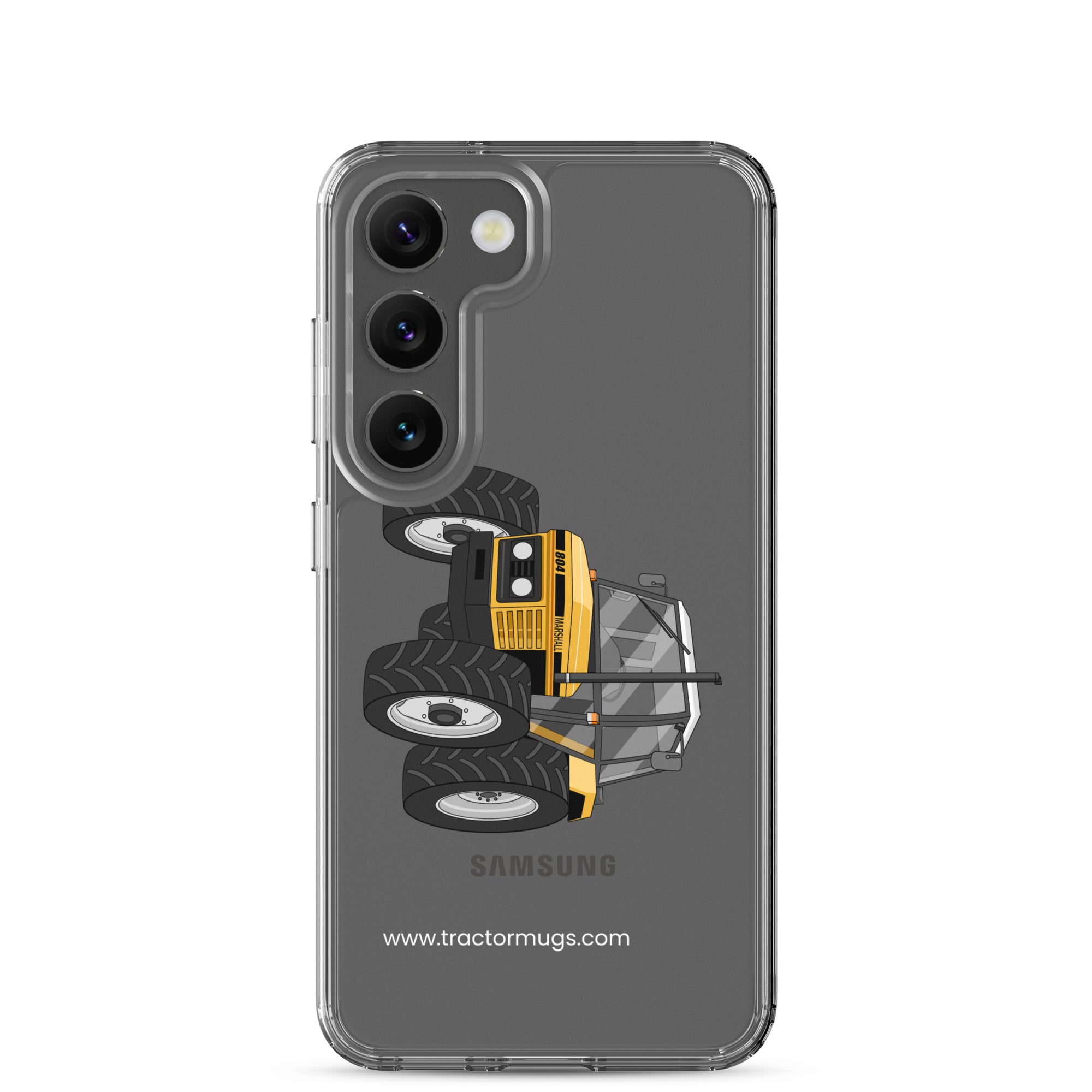 The Tractor Mugs Store Samsung Galaxy S23 Marshall 804 | Clear Case for Samsung® Quality Farmers Merch