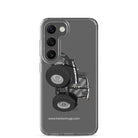 The Tractor Mugs Store Samsung Galaxy S23 Massey Ferguson 7726S Black Beauty | Clear Case for Samsung® Quality Farmers Merch