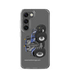 The Tractor Mugs Store Samsung Galaxy S23 New Holland T8 435 | Clear Case for Samsung® Quality Farmers Merch