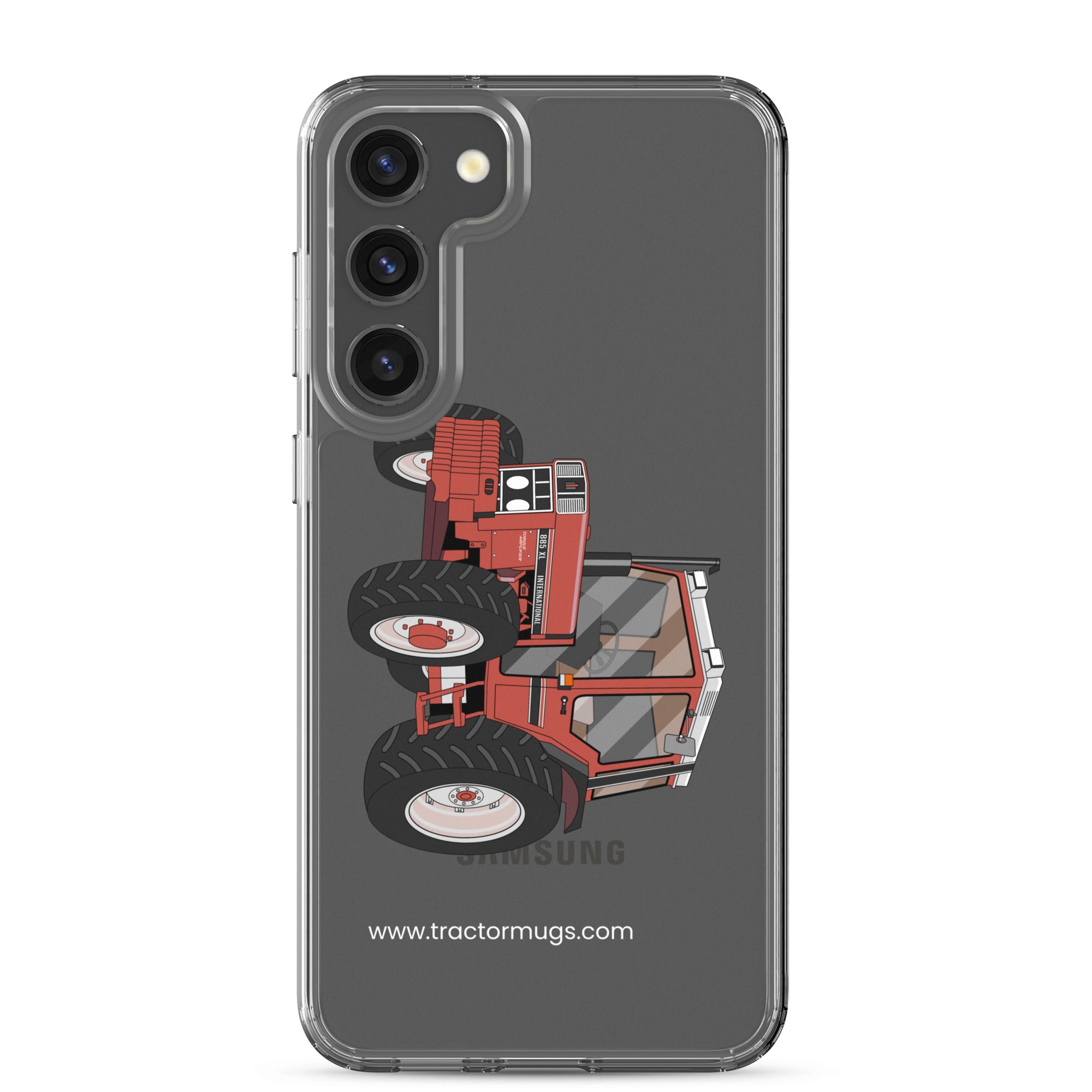 The Tractor Mugs Store Samsung Galaxy S23 Plus Case 885 XL | Clear Case for Samsung® Quality Farmers Merch