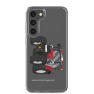 The Tractor Mugs Store Samsung Galaxy S23 Plus Case IH Maxxum 150 Activedrive 8 | Clear Case for Samsung® Quality Farmers Merch