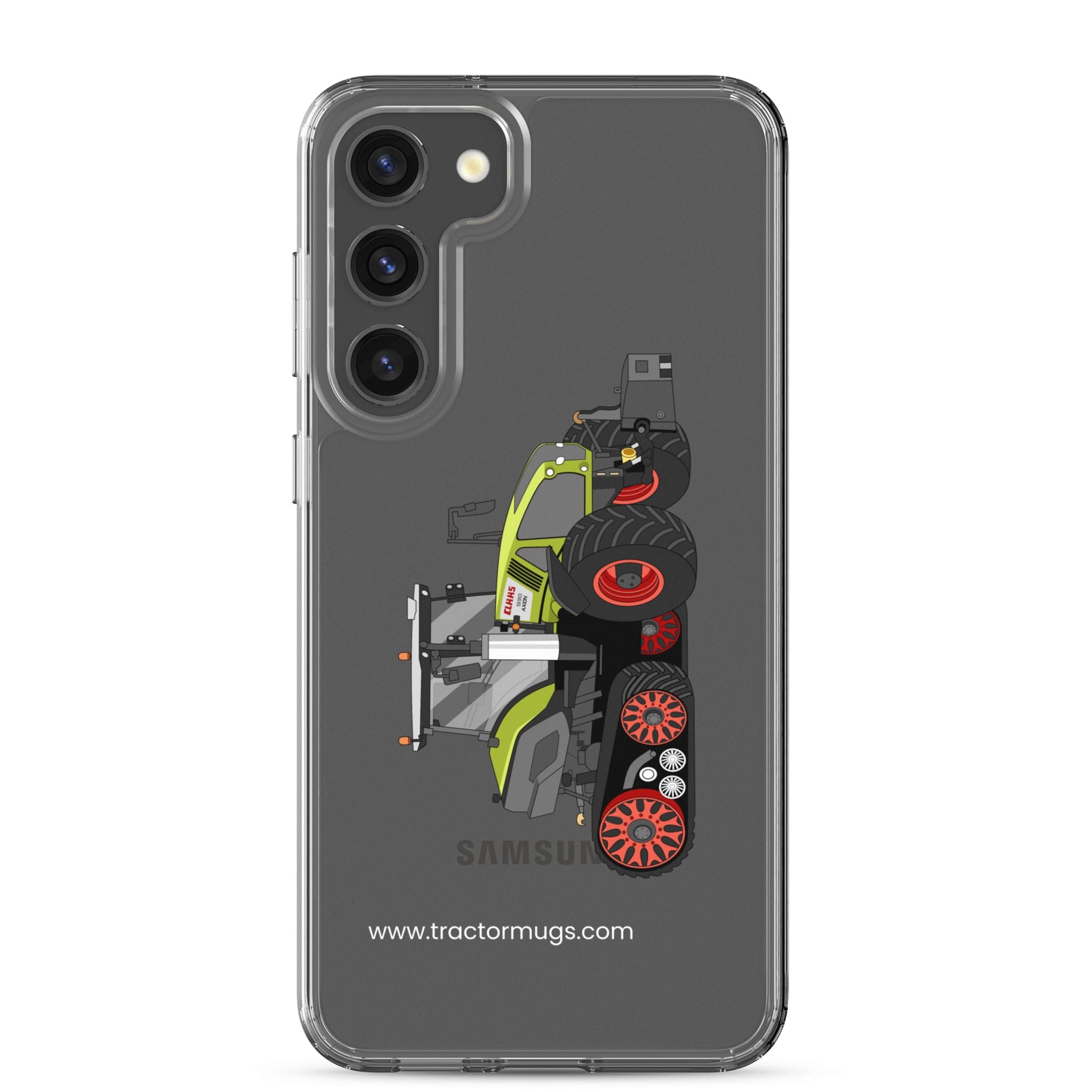 The Tractor Mugs Store Samsung Galaxy S23 Plus Class Axion 930 | Clear Case for Samsung® Quality Farmers Merch