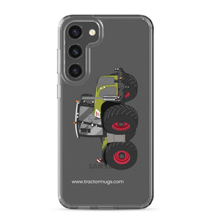 The Tractor Mugs Store Samsung Galaxy S23 Plus Class Xerion 5000 Tractor VC | Clear Case for Samsung® Quality Farmers Merch