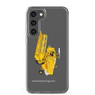 The Tractor Mugs Store Samsung Galaxy S23 Plus Clayson 8060 Combine Harvester | Clear Case for Samsung® Quality Farmers Merch