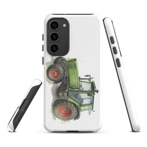 The Tractor Mugs Store Samsung Galaxy S23 Plus Fendt Farmer 308 C Watercolor | Tough case for Samsung® Quality Farmers Merch