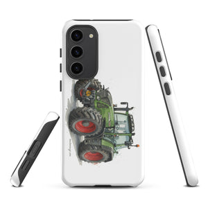 The Tractor Mugs Store Samsung Galaxy S23 Plus Fendt Favorit 818 Watercolor | Tough case for Samsung® Quality Farmers Merch