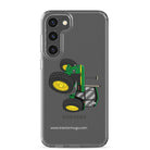 The Tractor Mugs Store Samsung Galaxy S23 Plus John Deere 3350 4WD | Clear Case for Samsung® Quality Farmers Merch