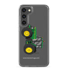 The Tractor Mugs Store Samsung Galaxy S23 Plus John Deere 7810 | Clear Case for Samsung® Quality Farmers Merch