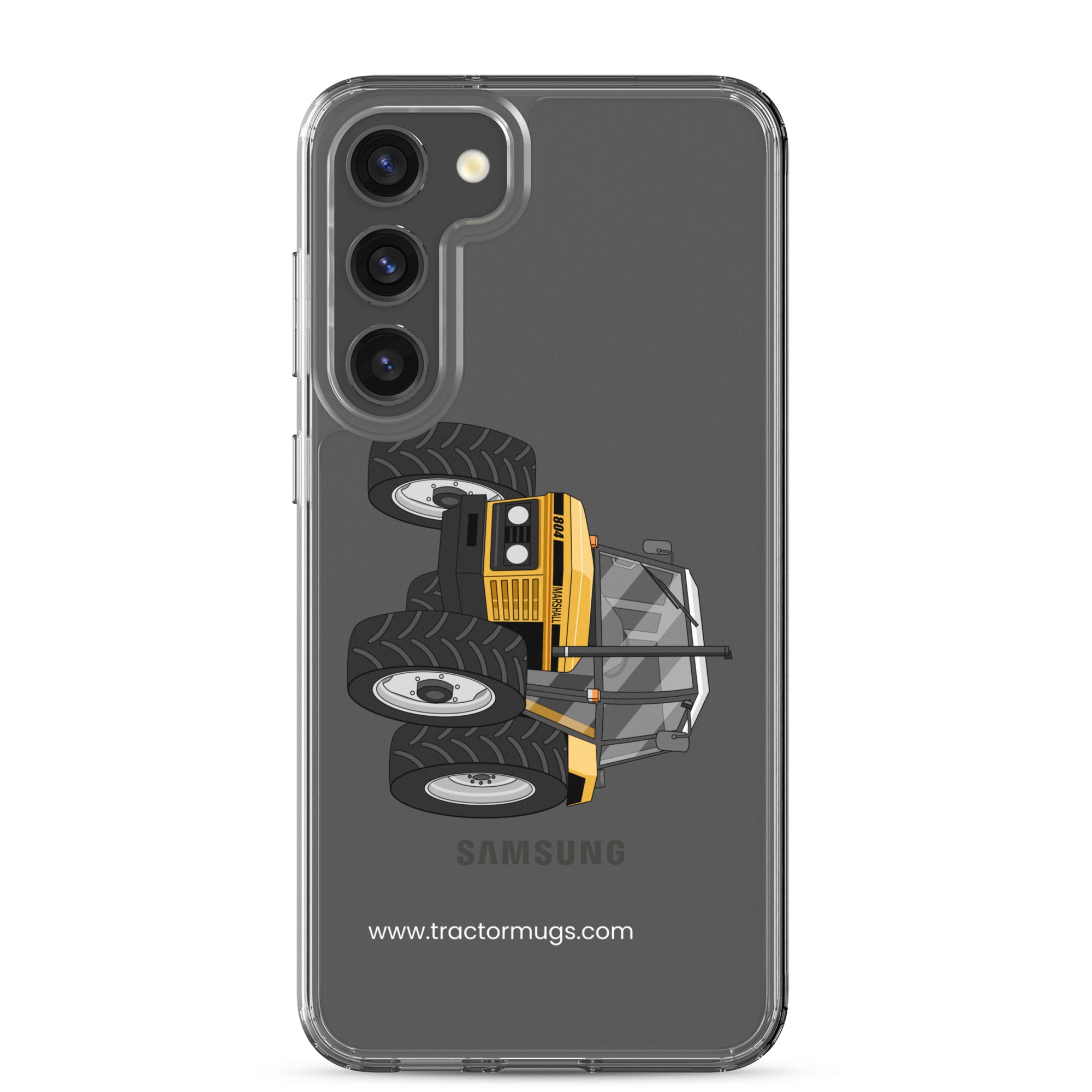 The Tractor Mugs Store Samsung Galaxy S23 Plus Marshall 804 | Clear Case for Samsung® Quality Farmers Merch