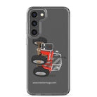 The Tractor Mugs Store Samsung Galaxy S23 Plus Massey 595 | Clear Case for Samsung® Quality Farmers Merch