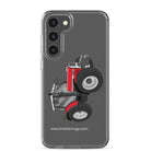 The Tractor Mugs Store Samsung Galaxy S23 Plus Massey Ferguson 6180 | Clear Case for Samsung® Quality Farmers Merch