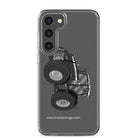 The Tractor Mugs Store Samsung Galaxy S23 Plus Massey Ferguson 7726S Black Beauty | Clear Case for Samsung® Quality Farmers Merch