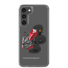 The Tractor Mugs Store Samsung Galaxy S23 Plus McCormick X6 Vt Drive | Clear Case for Samsung® Quality Farmers Merch