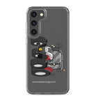 The Tractor Mugs Store Samsung Galaxy S23 Plus Steyr 4120 Plus | Clear Case for Samsung® Quality Farmers Merch