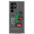 The Tractor Mugs Store Samsung Galaxy S23 Ultra Fendt Farmer TURBOMATIK 307 LSA  |  Clear Case for Samsung® Quality Farmers Merch