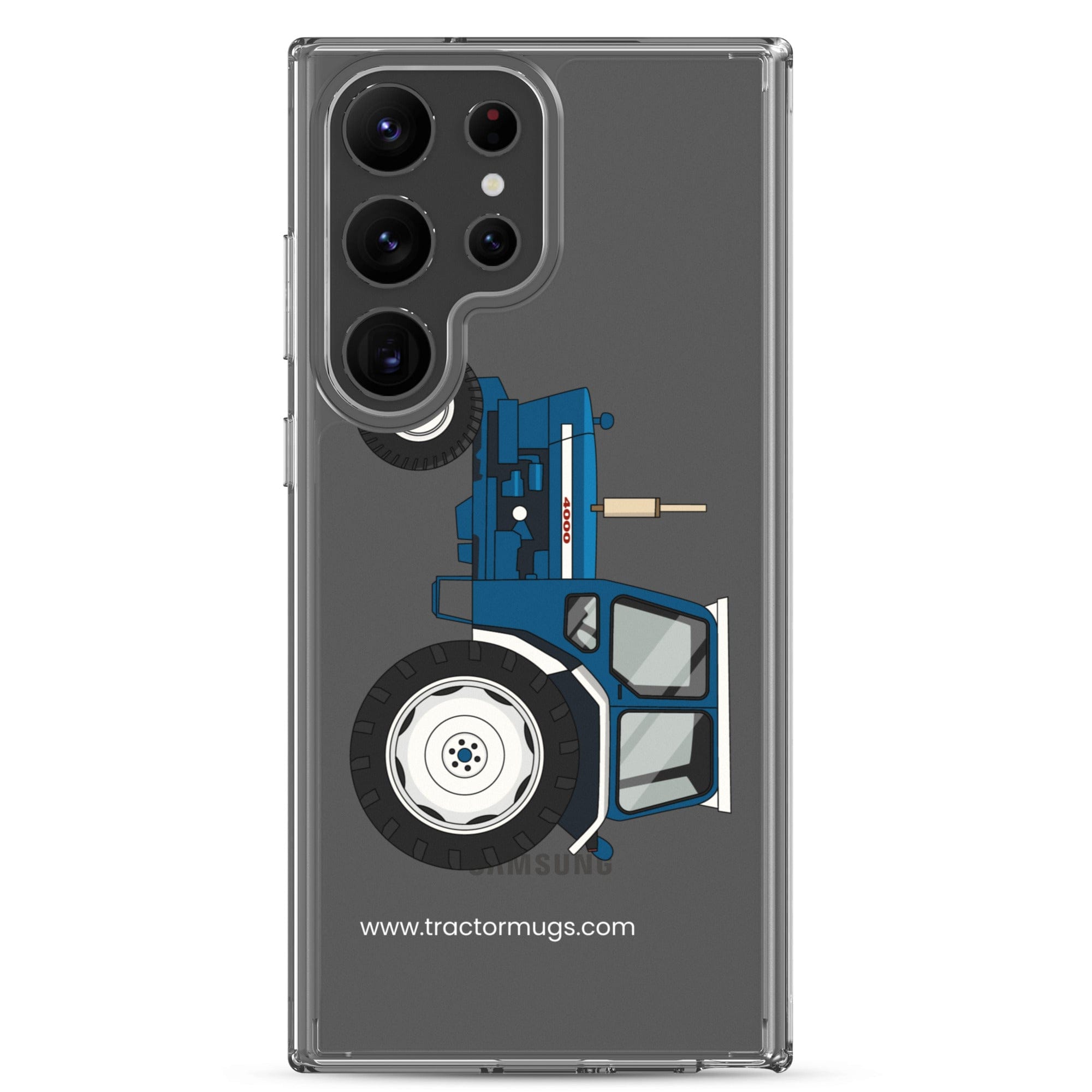 The Tractor Mugs Store Samsung Galaxy S23 Ultra Ford 4000 | Clear Case for Samsung® Quality Farmers Merch