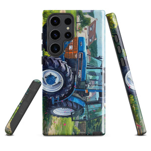 The Tractor Mugs Store Samsung Galaxy S23 Ultra Ford 7840 Splash Art | Tough case for Samsung® Quality Farmers Merch