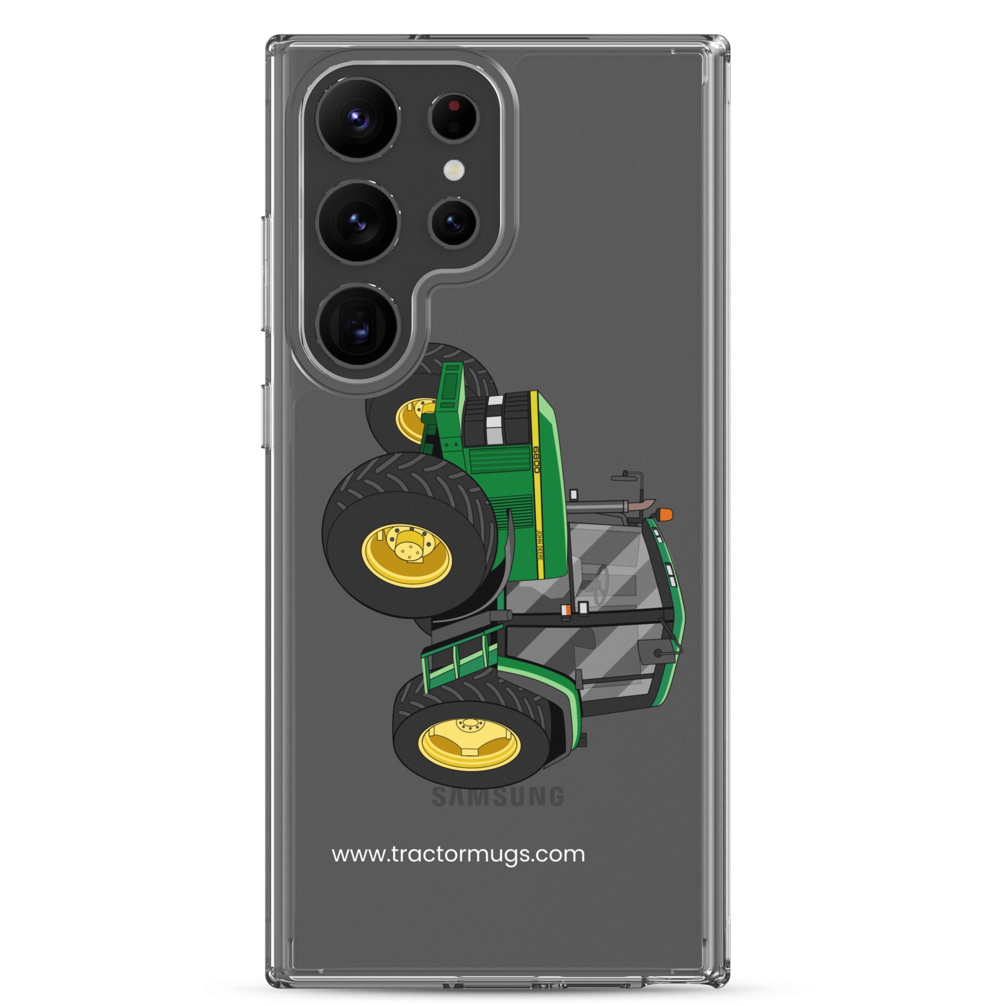 The Tractor Mugs Store Samsung Galaxy S23 Ultra John Deere 6800 |  Clear Case for Samsung® Quality Farmers Merch