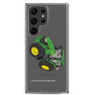 The Tractor Mugs Store Samsung Galaxy S23 Ultra John Deere 7R 350 auto power | Clear Case for Samsung® Quality Farmers Merch