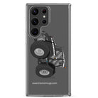 The Tractor Mugs Store Samsung Galaxy S23 Ultra Massey Ferguson 7726S Black Beauty | Clear Case for Samsung® Quality Farmers Merch