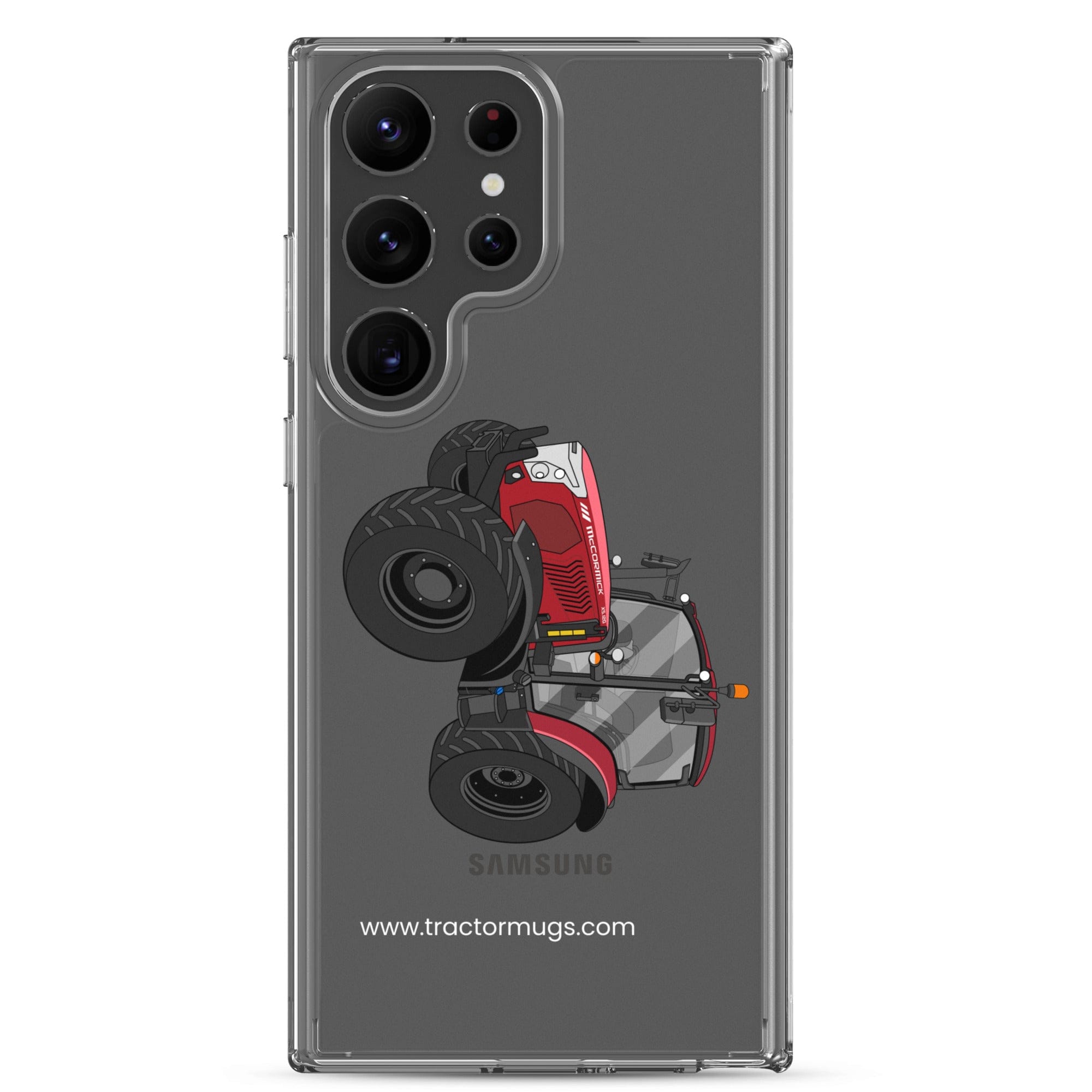 The Tractor Mugs Store Samsung Galaxy S23 Ultra McCormick X5 120 | Clear Case for Samsung® Quality Farmers Merch