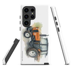 The Tractor Mugs Store Samsung Galaxy S23 Ultra Renault 65-32 MX Watercolor | Tough case for Samsung® Quality Farmers Merch