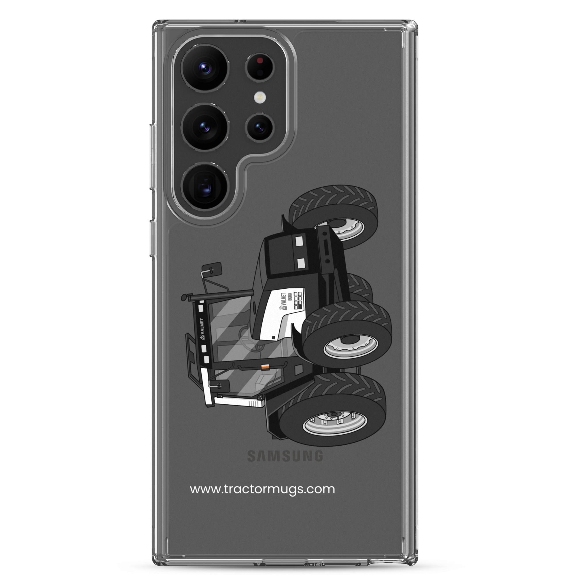 The Tractor Mugs Store Samsung Galaxy S23 Ultra Valmet Mega 8600 | Clear Case for Samsung® Quality Farmers Merch