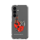 The Tractor Mugs Store Samsung Galaxy S24 1994 Massey Ferguson 32 Combine Harvester | Clear Case for Samsung® Quality Farmers Merch