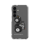The Tractor Mugs Store Samsung Galaxy S24 Case IH 195 CVX Black | Clear Case for Samsung® Quality Farmers Merch