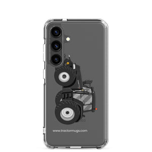 The Tractor Mugs Store Samsung Galaxy S24 Case IH 195 CVX Black | Clear Case for Samsung® Quality Farmers Merch