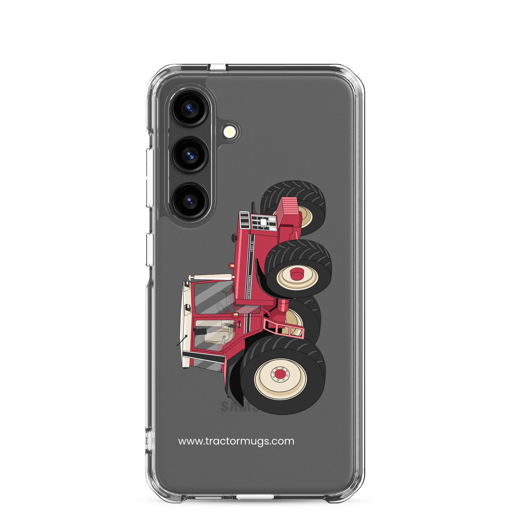 The Tractor Mugs Store Samsung Galaxy S24 Case International 1455 XL | Clear Case for Samsung® Quality Farmers Merch