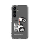 The Tractor Mugs Store Samsung Galaxy S24 David Brown 780 Selectamatic | Clear Case for Samsung® Quality Farmers Merch