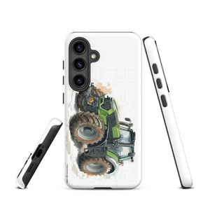 The Tractor Mugs Store Samsung Galaxy S24 Deutz-Fahr 9340 Watercolor | Tough case for Samsung® Quality Farmers Merch