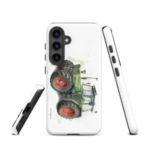 The Tractor Mugs Store Samsung Galaxy S24 Fendt 308 LSA 4WD Watercolor | Tough case for Samsung® Quality Farmers Merch