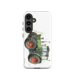 The Tractor Mugs Store Samsung Galaxy S24 Fendt 308 LSA 4WD Watercolor | Tough case for Samsung® Quality Farmers Merch