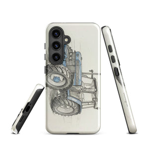 The Tractor Mugs Store Samsung Galaxy S24 Ford 8340 Pencil Sketch | Tough case for Samsung® Quality Farmers Merch