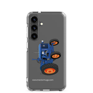 The Tractor Mugs Store Samsung Galaxy S24 Fordson E27N L4a | Clear Case for Samsung® Quality Farmers Merch