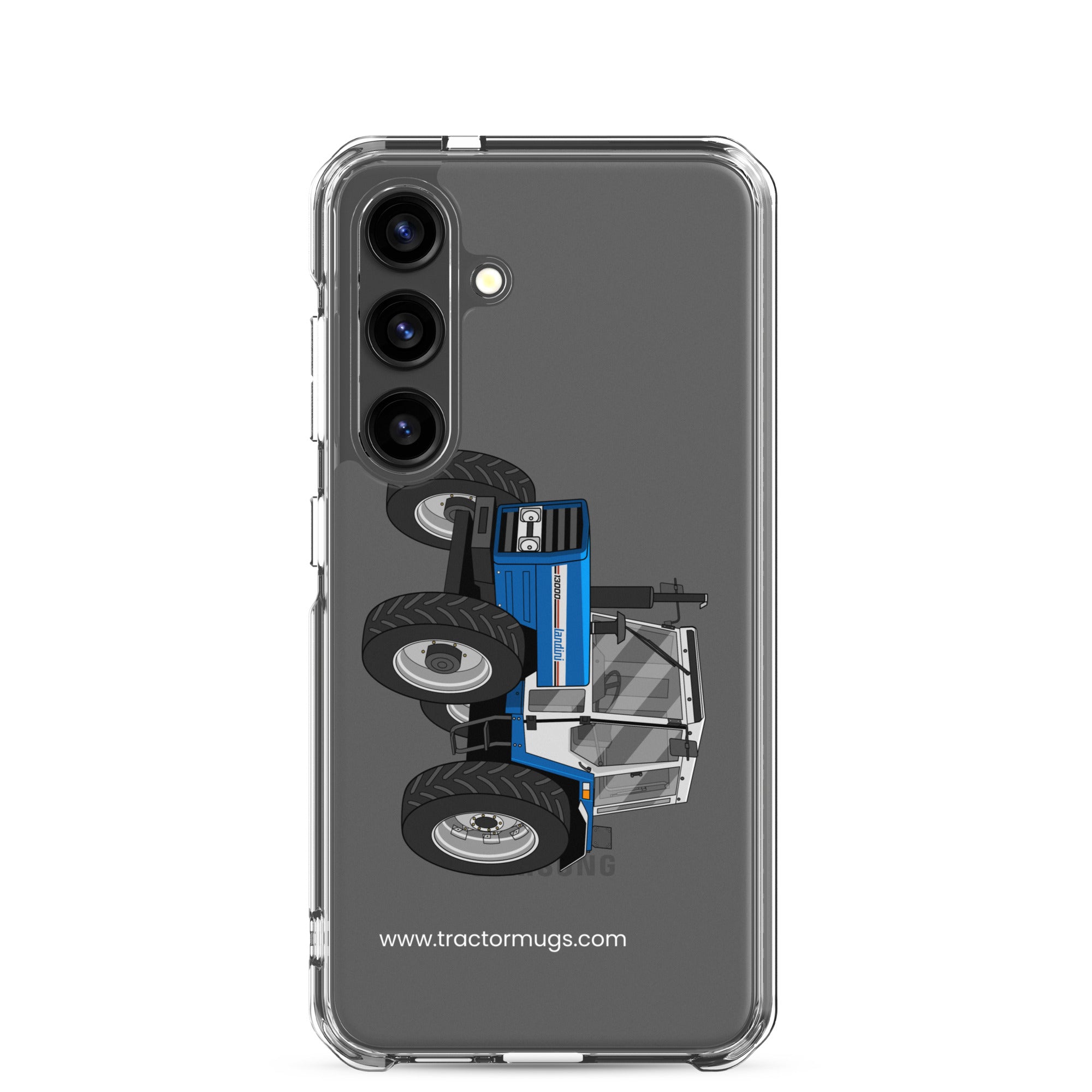 The Tractor Mugs Store Samsung Galaxy S24 Landini 13000 | Clear Case for Samsung® Quality Farmers Merch