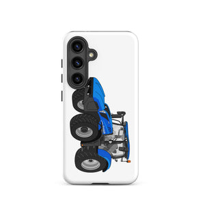 The Tractor Mugs Store Samsung Galaxy S24 New Holland T6 180 Methane | Tough case for Samsung® Quality Farmers Merch